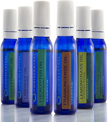 

Omniscentral Top 6 Certified Organic Essential Oils - 100% Pure Natural & Therapeutic grade Pack of 6(15 ml)