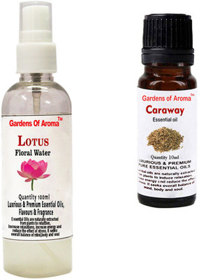 

Gardens Of Aroma Lotus Floral Water And Caraway Essential Oil(110 ml)
