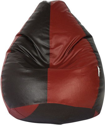 STAR XXL Tear Drop Bean Bag Cover  (Without Beans)(Multicolor)