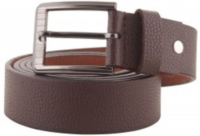 

AArmish Men Tan Genuine Leather Belt