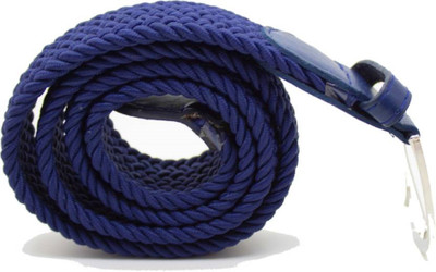 

nytra Men & Women Blue Canvas Belt