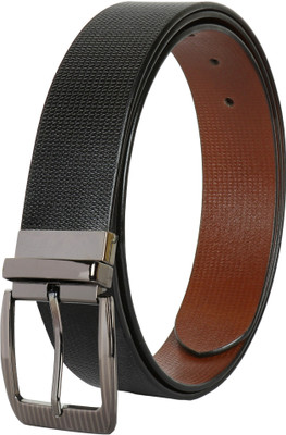 

Nifty Fashion Men Formal, Casual, Party, Evening Black, Brown Genuine Leather Reversible Belt