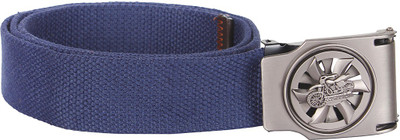 

S N Group Men Casual Blue Canvas Reversible Belt