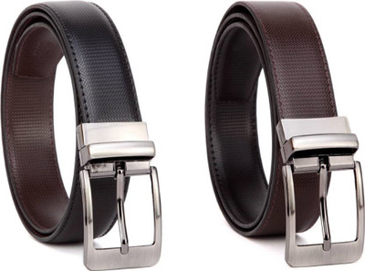 

Elegant Men Black, Brown Genuine Leather Belt