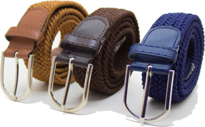 

Bageera Men & Women Casual, Party Multicolor Fabric Belt
