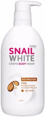 

Snail White Creme Body Wash, Deep Moisture - 500ml(500 ml)