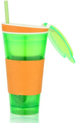 

ACCESSORIES HUB Snackeez 500 ml Sipper(Pack of 1, Multicolor)