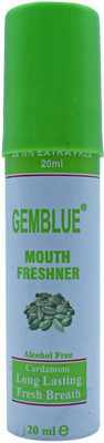

Gemblue Gemblue Mouth Freshner, Cardamon - 20ml Spray(20 ml)