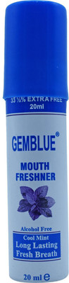 

Gemblue Gemblue Mouth Freshner, Coolmint - 20ml Spray(20 ml)