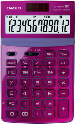 

Casio JW-200TW-PK Desktop Basic Calculator(12 Digit)