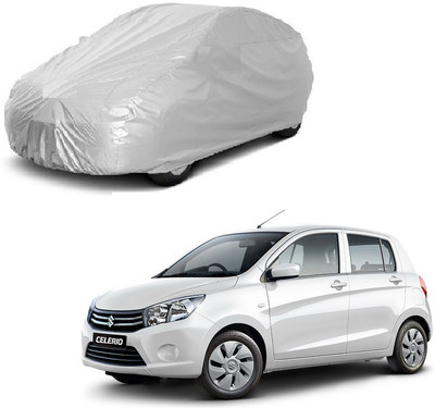 Furious3D Car Cover For Maruti Suzuki Celerio (Without Mirror Pockets)(Silver)