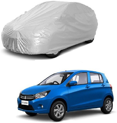 Furious3D Car Cover For Maruti Suzuki Celerio (Without Mirror Pockets)(Silver)