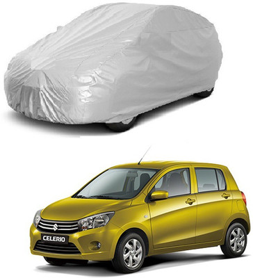 Furious3D Car Cover For Maruti Suzuki Celerio (Without Mirror Pockets)(Silver)