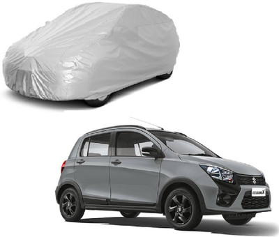 Furious3D Car Cover For Maruti Suzuki Celerio (Without Mirror Pockets)(Silver)
