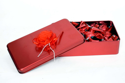 

Skylofts Stylish Ractanguler Tin Gift Pack for Birthday Rakhi Valentines Bars(160 g)