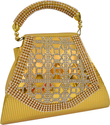 

vastresha Party Gold Clutch