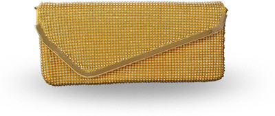 

VIOLET Party Gold Clutch