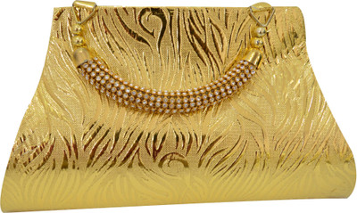 

vastresha Party Gold Clutch
