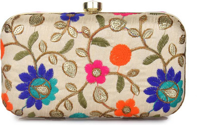 

DIVYA INDIA Party Multicolor Clutch