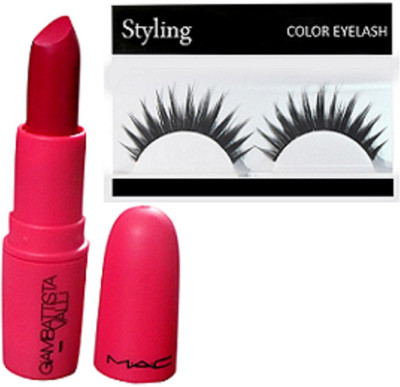 

styling Eyelashes & Giambattista valli Danger Lipstick(Set of 2)