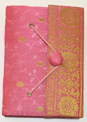 

Nature's Wonder Regular Diary(handcrafted, Shade of Pink)