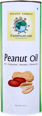 iFarmerscart Peanut Groundnut Oil Tin(1 L)