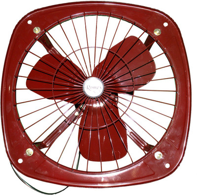 

ROMEX 12Inch_ EXHAUST_FAN 3 Blade Exhaust Fan(black, Pack of 1), Brown