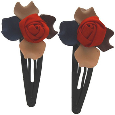 

Anuradha Art Jewellery Simple & Stylish Clip Hair Pin(Red)