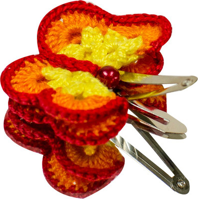 

LA Riyo Crochet Handmade Clip 310 Hair Clip(Multicolor)