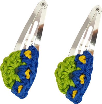 

LA Riyo Crochet Handmade Clip 135 Hair Clip(Multicolor)