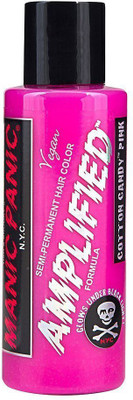 Manic Panic Amplified Semi-Permanent Vegan Hair Color(Cotton Candy Pink) Flipkart