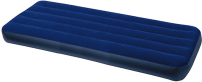 

DINAARKAN 6 FEET CLASSIC DOWNY INFLATABLE SINGLE AIR BED Inflatable Bed(Blue)