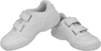 

Nivia Boys Velcro Running Shoes(White