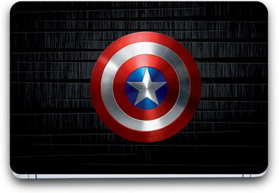 Gallery 83 ® camptain america shield laptop skin sticker wallpaper (15 inch x 10 inch) 3365 vinyl Laptop Decal 15.6 vinyl Laptop Decal 15.6