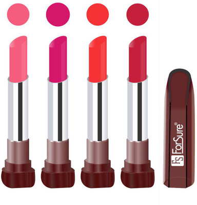 

Forsure American Matte Lipstick Multi color Combo No-17 (Set Of 4 pcs)(Multicolor, 16 g)