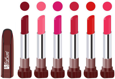 

Forsure Matte Lipstick Multi color Combo No-24 (Set Of 6 pcs)(Multicolor, 24 g)