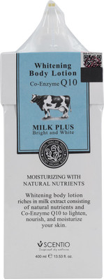 

Beauty Buffet Scentio Milk Plus Whitening Body Lotion - 400ml (13.53oz)(400 ml)