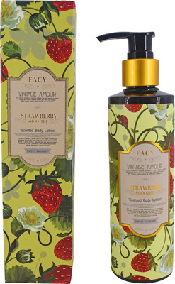 

Facy Vintage Amour Strawberry Smoothie Scented Body Lotion, Sweet Savoury - 200g(200 g)