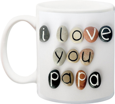 

Stylotrendz I Love you Papa Fantastic Awesome Print Coffee Ceramic Mug(325 ml), White