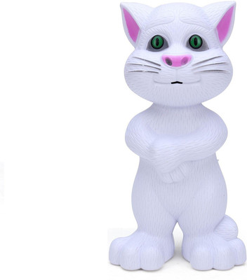 

Revamart Intelligent Talking Tom Cat With Touch Recording Story Rhymes & Songs (White)(White)
