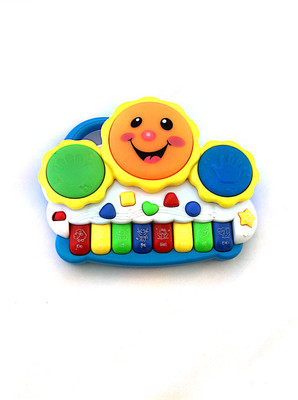 

Revamart Electronic Drum Plus Organ Piano With Flashing Lights and Melodious Music (Multicolor)(Multicolor)
