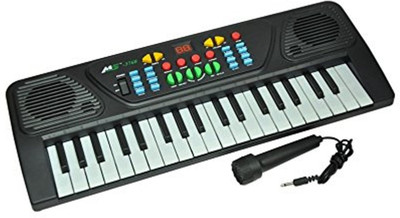 

Shop & Shoppee Melody Mixing 37 key Electronic Keyboard Piano + RECORDING Function + MIKE TO SING(Black)
