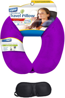 

Royalkart Ultra Premium MicroBeads Travel Neck Pillow - Purple for Car, Bus, Train & Flight Neck Pillow(Purple)