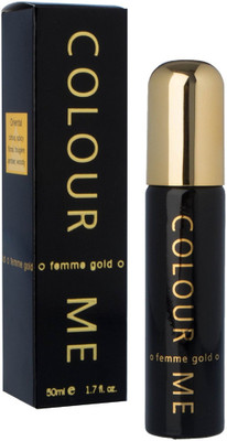 COLOUR ME BLACK FEMME GOLD Eau de Toilette - 50 ml(For Men & Women)