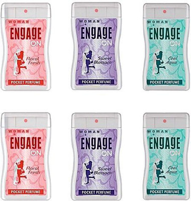 

Engage COOL AQUA, FLORAL FRESH, SWEET BLOSSOM Perfume - 56.4 ml(For Women)