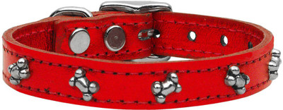 

Mirage Pet Products Dog Everyday Collar(, Red