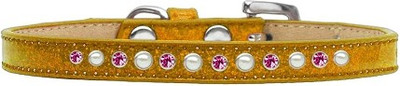 

Mirage Pet Products Dog Everyday Collar(, Gold