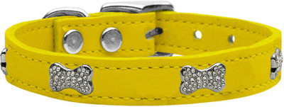 Mirage Pet Products Dog Everyday Collar(, Yellow