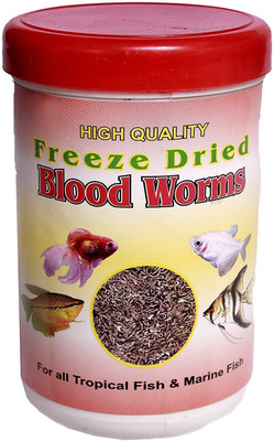 

Goofy Tails Goofy Tails- High Quality Freeze Dried Blood Worms Fish Food (55g) Fish 55 g Dry Fish Food