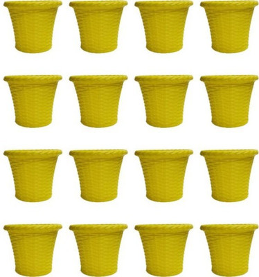 

Ojorey OJOREY/POT/60 Plant Container Set(Pack of 16, Plastic)